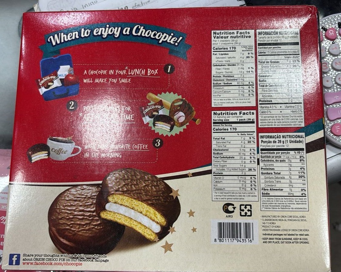 Orion Choco Pie