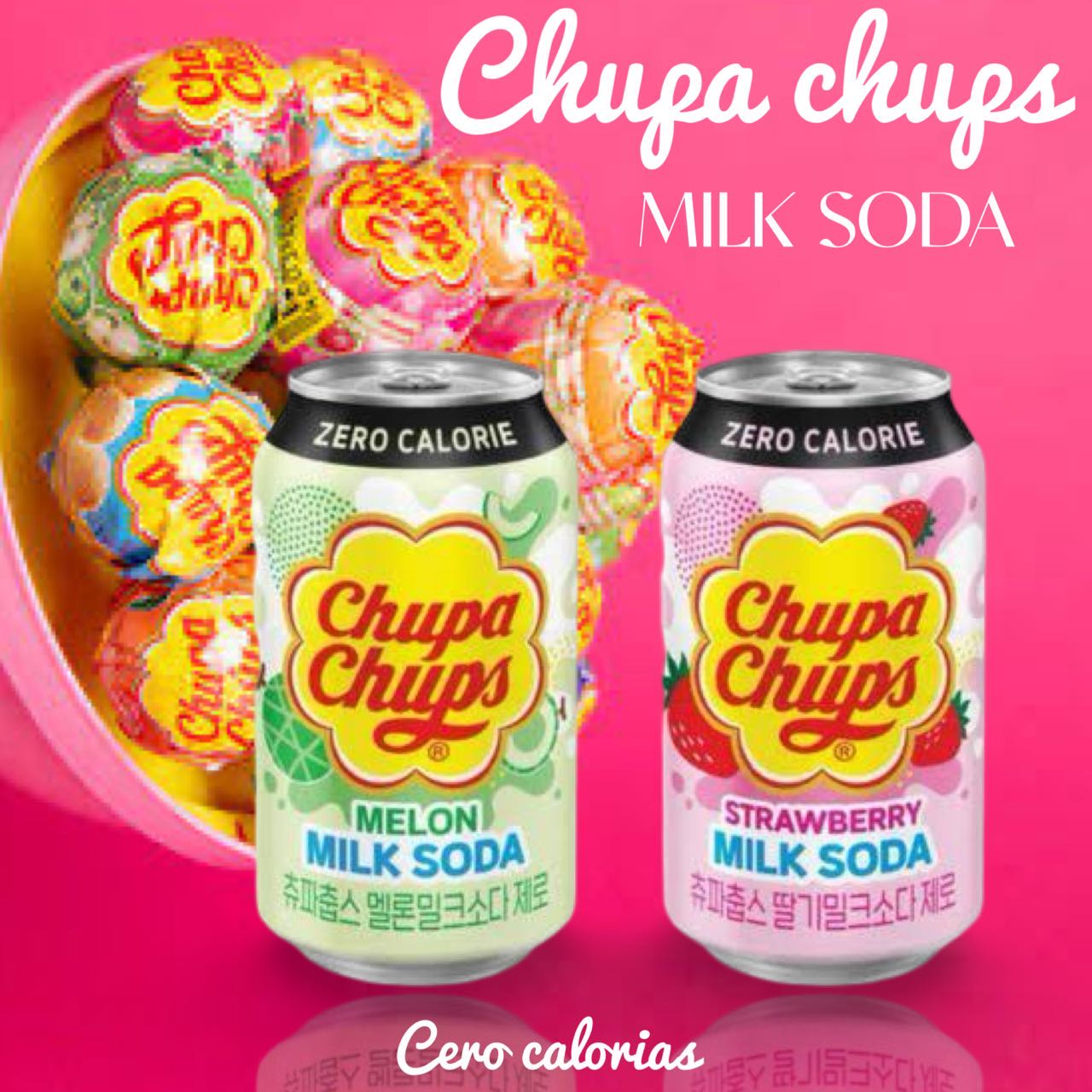 Milk Soda chupa chups