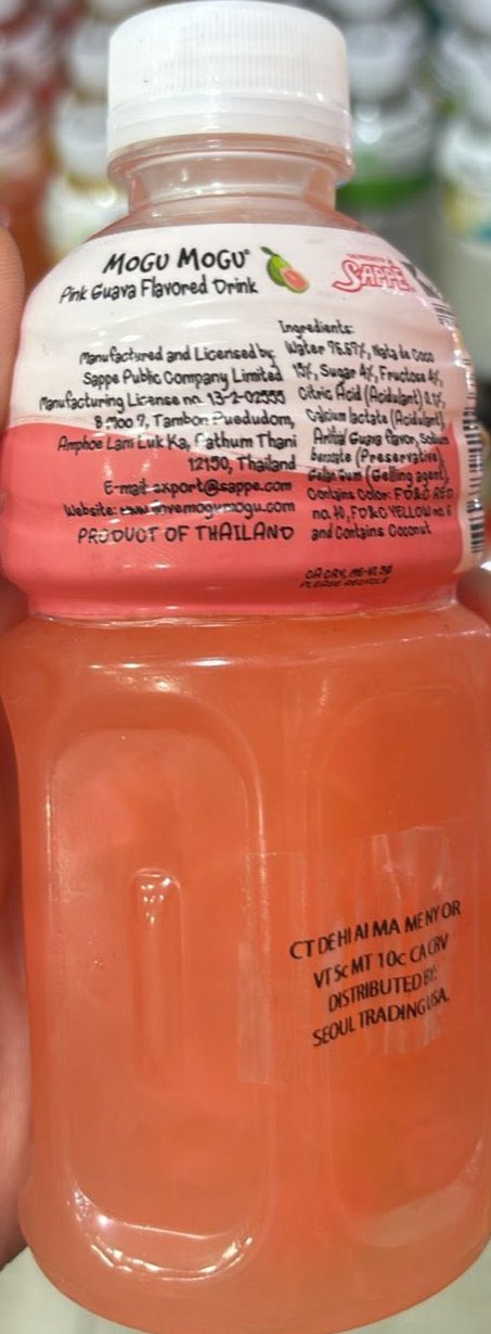 Bebida Oriental Mogu Mogu